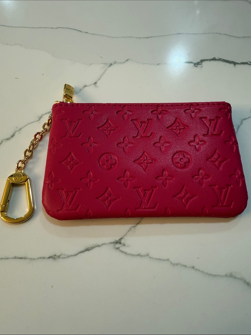 Fuchsia Key Pouch - Picture 2 of 3